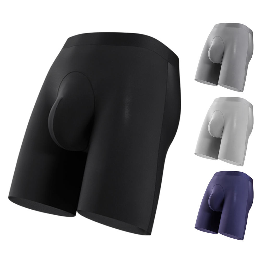 Long Leg Trunk Men - Long Leg Breathable Men\'s Boxer Briefs