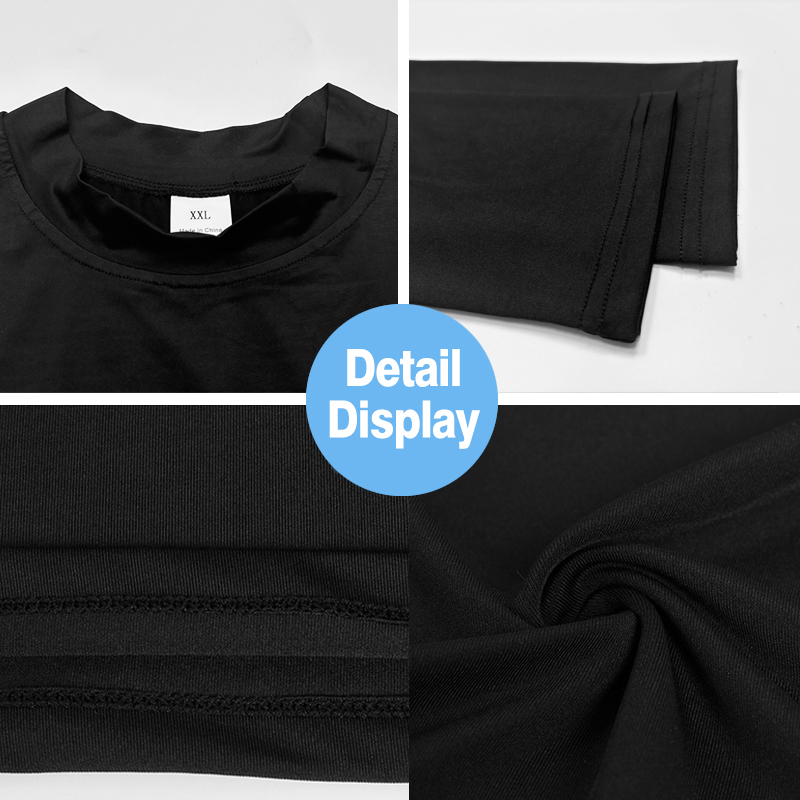 Men's Turtleneck Long-Sleeved  - T Shirt Tight Fit บทวิจารณ์และราคา