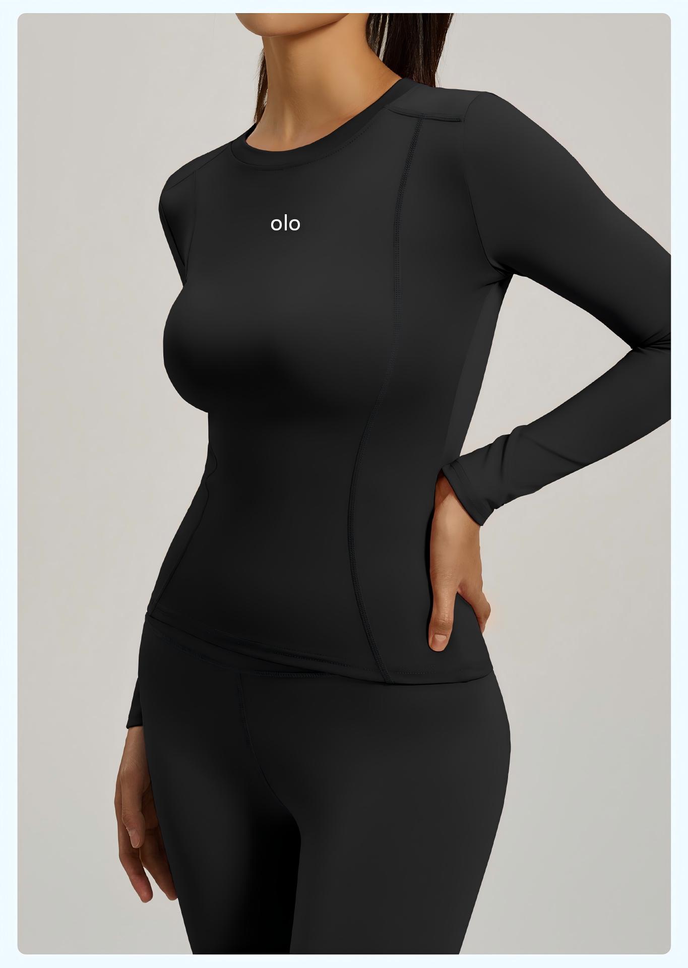 Women's round-neck fitted tigh - T Shirt Tight Fit บทวิจารณ์และราคา