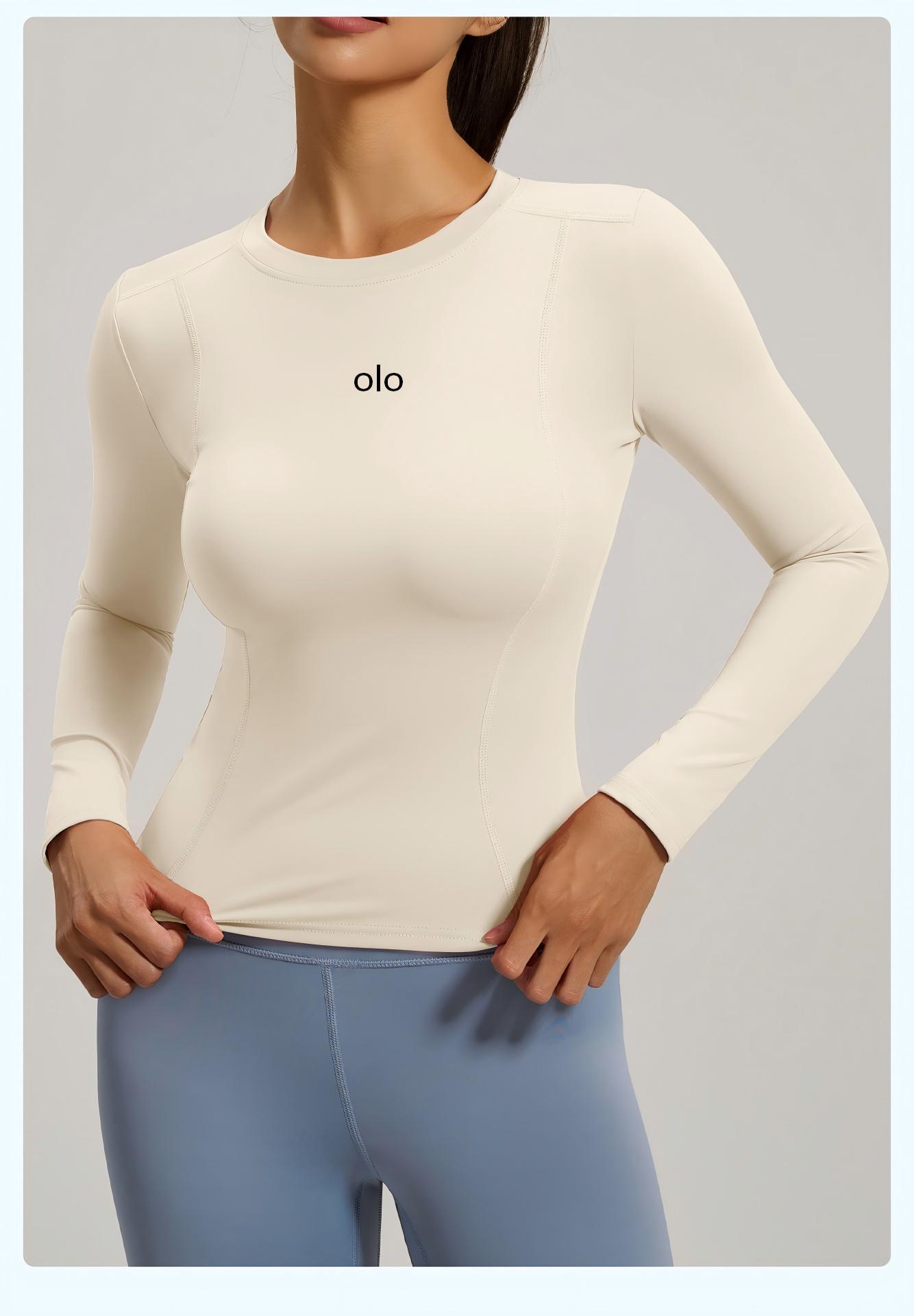 Women's round-neck fitted tigh - T Shirt Tight Fit บทวิจารณ์และราคา