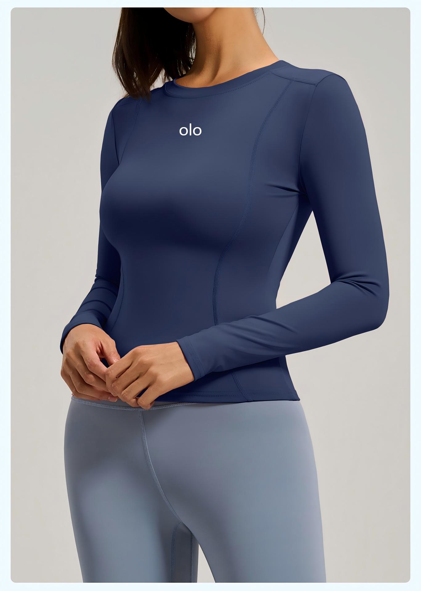 Women's round-neck fitted tigh - T Shirt Tight Fit บทวิจารณ์และราคา