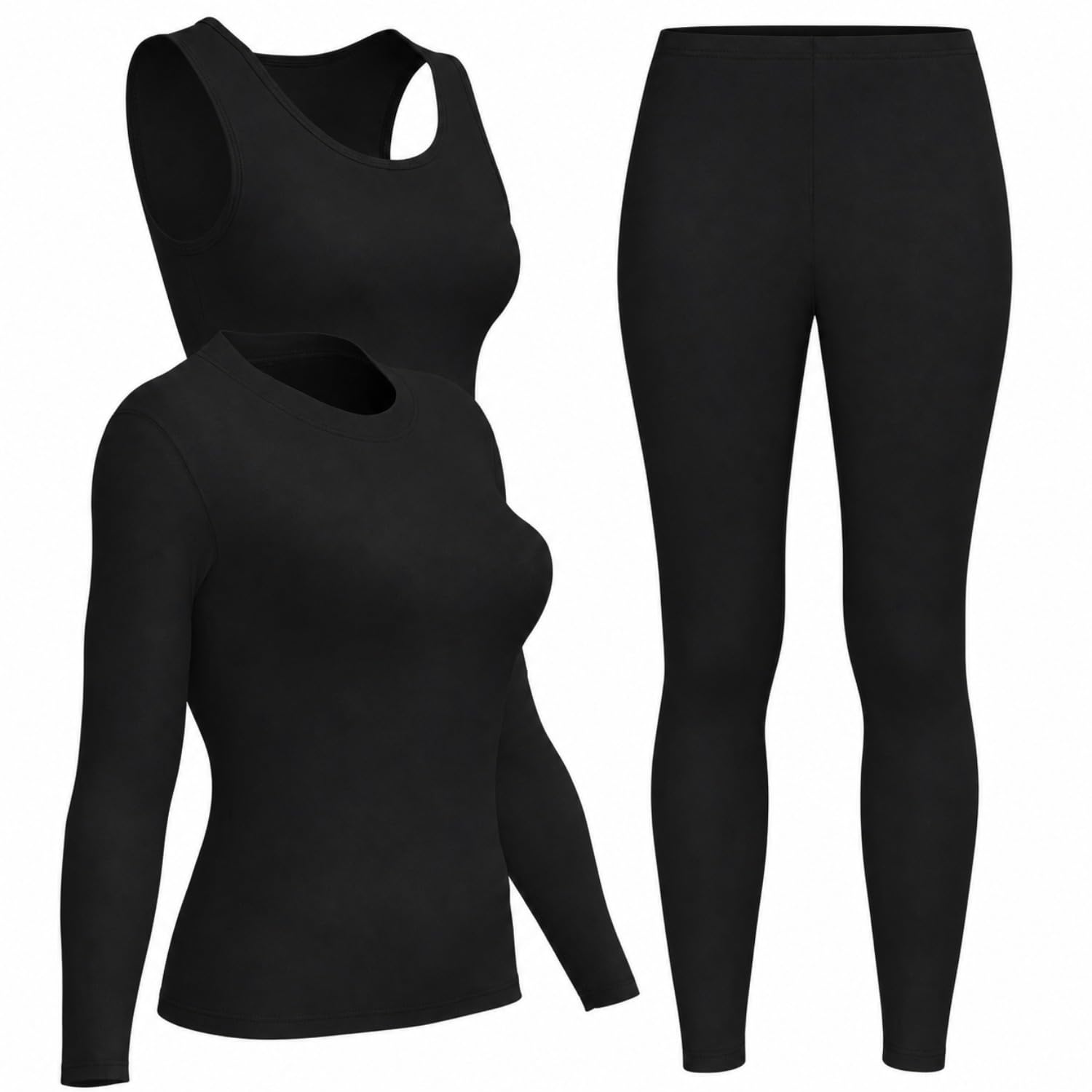 3pcs Women's Thermal Lined The - Quick Dry Underwear บทวิจารณ์และราคา