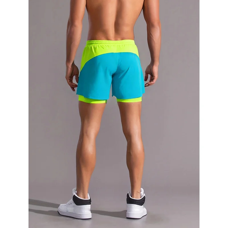 Men Running Cheetah Leopard Si - Compression Shorts Athletes บทวิจารณ์และราคา