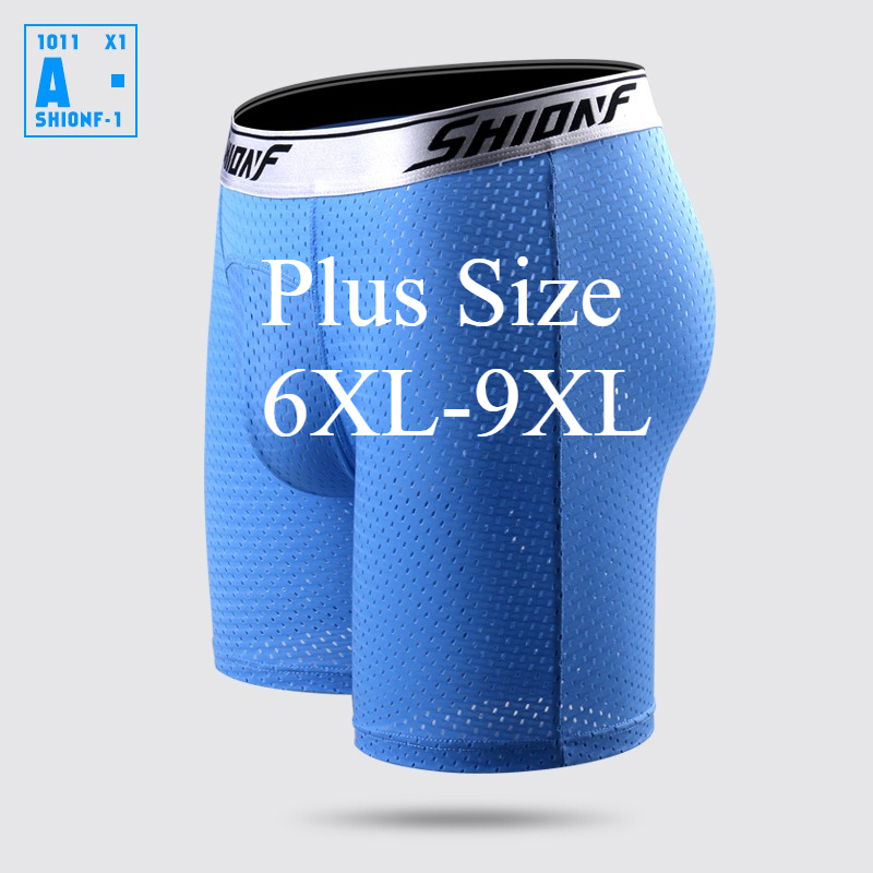 9XL Plus Size Men's Underwear  - Pouch Boxer Pouch บทวิจารณ์และราคา