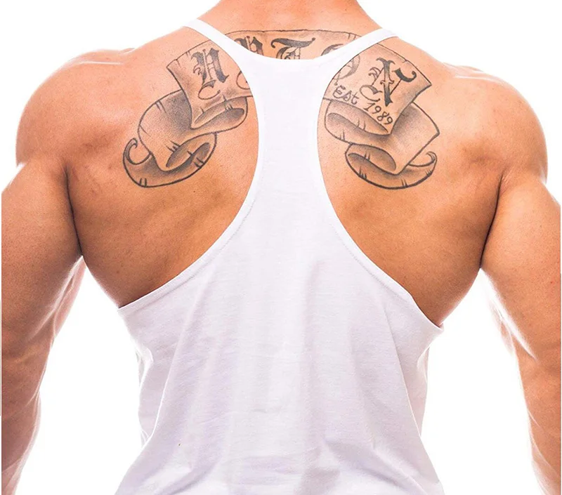 Men's Vest Sportswear Singlet  - Undershirt Crew Neck บทวิจารณ์และราคา