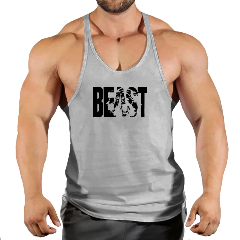 Men's Vest Sportswear Singlet  - Undershirt Crew Neck บทวิจารณ์และราคา