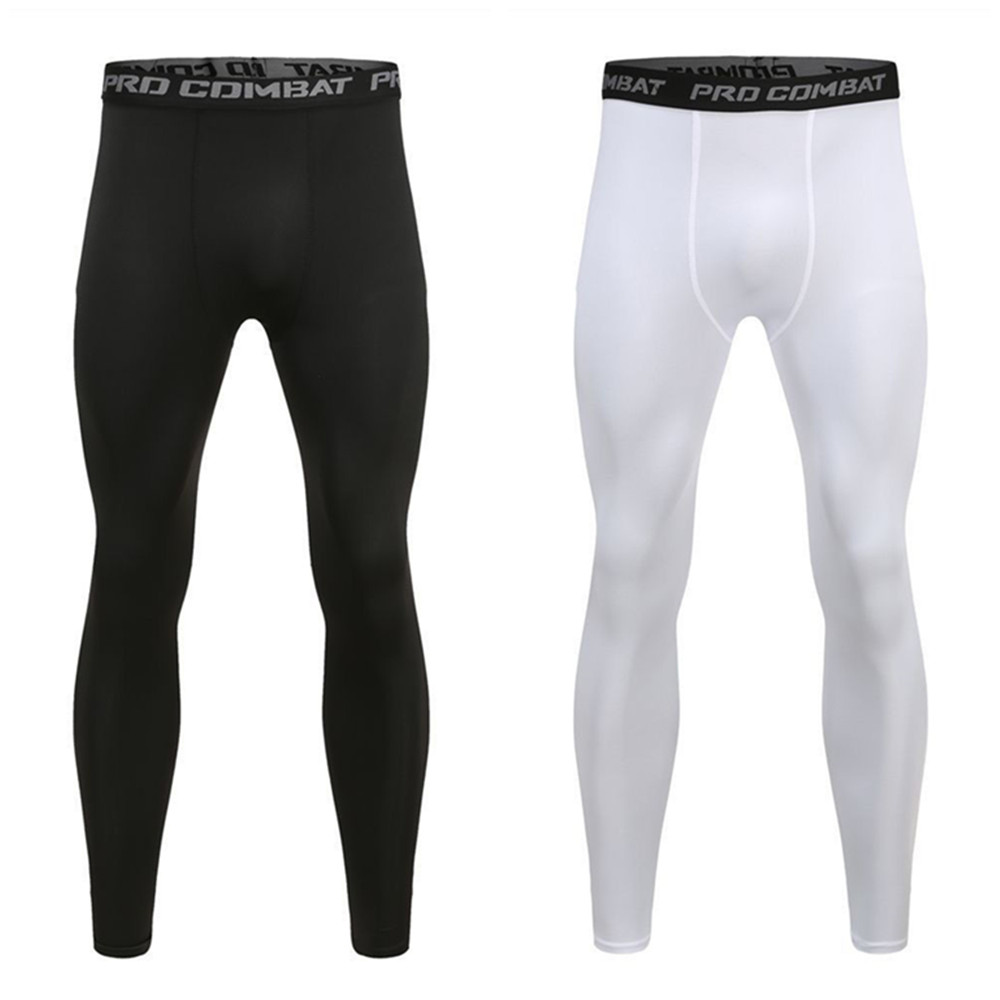 Men Gym Sportswear Muscle Body - Compression Long Pant บทวิจารณ์และราคา