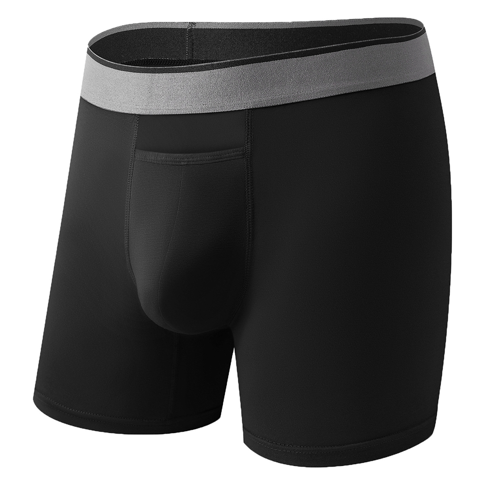 1pc Men Long Leg Shorts Soft U - Long Leg Trunk Men บทวิจารณ์และราคา