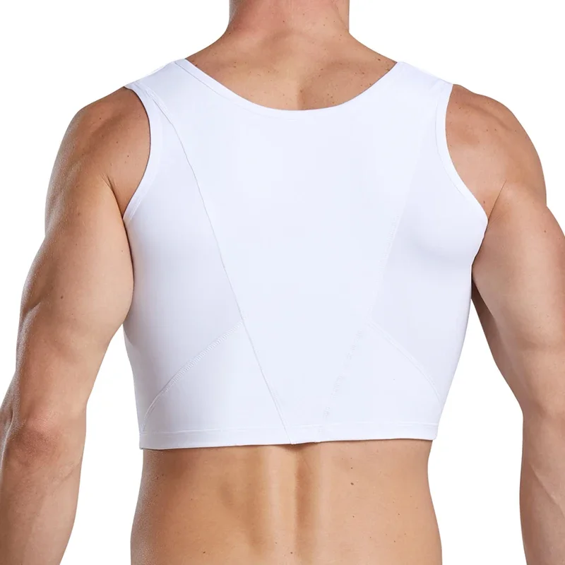 Men's Compression Corset Vest  - Sleeveless Undershirt บทวิจารณ์และราคา