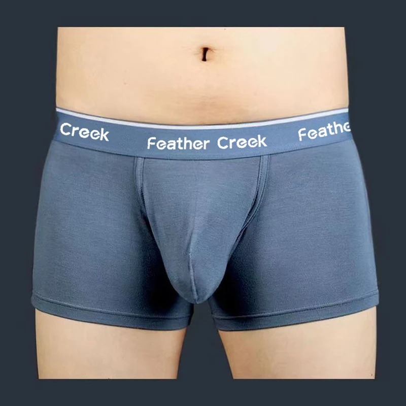 Mens Sexy Large Pouch Underwea - Boxer Brief Pack Cotton บทวิจารณ์และราคา