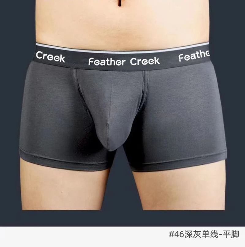 Mens Sexy Large Pouch Underwea - Boxer Brief Pack Cotton บทวิจารณ์และราคา