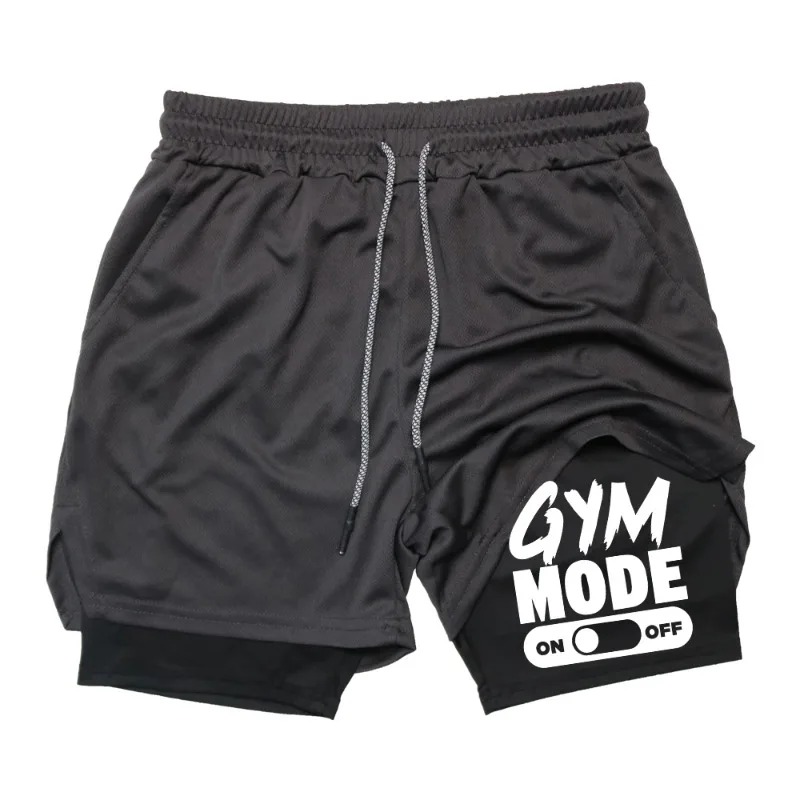 Men's 2-in-1 Fitness Short Ela - Compression Shorts Athletes บทวิจารณ์และราคา