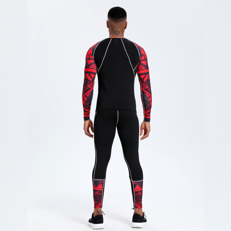 Men's PRO Sports Fitness Suit: - Compression Long Pant บทวิจารณ์และราคา