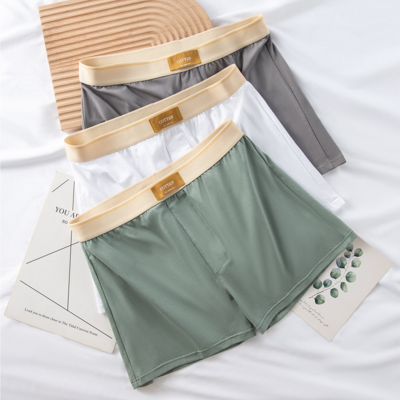 4pcs Male Arrow Pants Men Cott - Boxer Brief Pack Cotton บทวิจารณ์และราคา