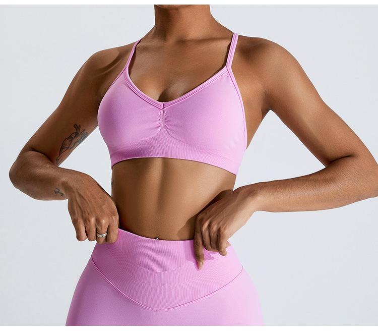 Summer Sexy Scrunch Sports Bra - Quick Dry Underwear บทวิจารณ์และราคา