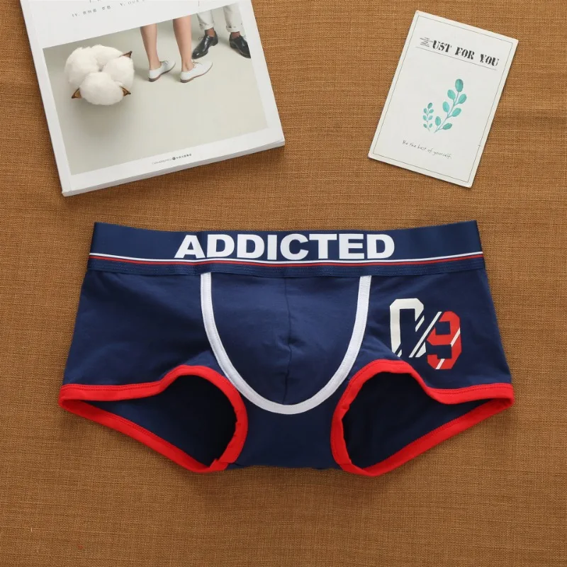 Addicted men's Korean alphabet - Boxer Brief Pack Cotton บทวิจารณ์และราคา