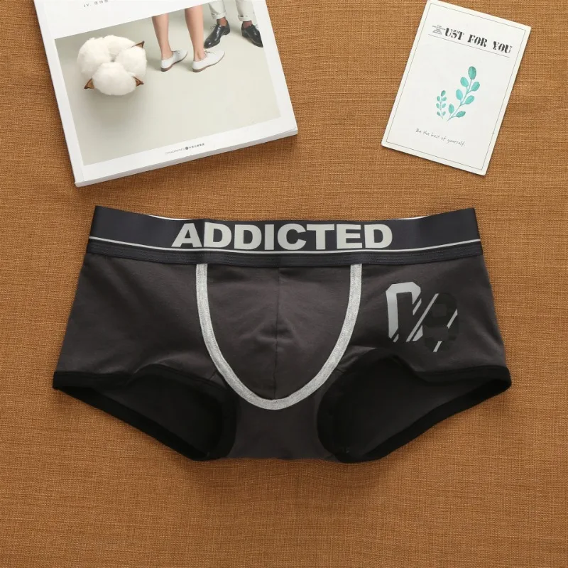 Addicted men's Korean alphabet - Boxer Brief Pack Cotton บทวิจารณ์และราคา