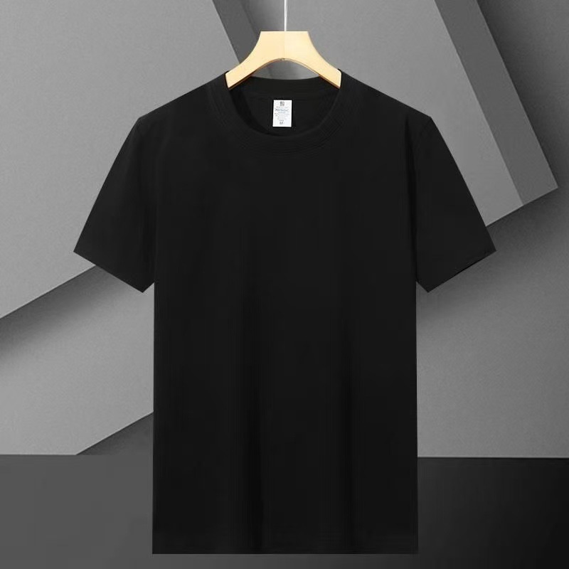 Men Crewneck Solid T Shirt Sum - Undershirt Crew Neck บทวิจารณ์และราคา