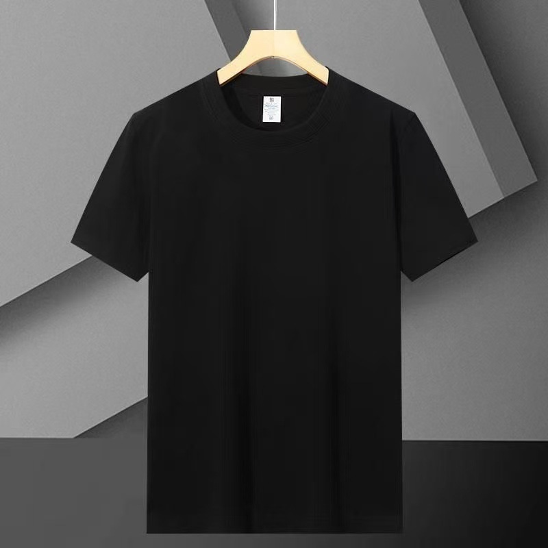 Men Crewneck Solid T Shirt Sum - Undershirt Crew Neck บทวิจารณ์และราคา
