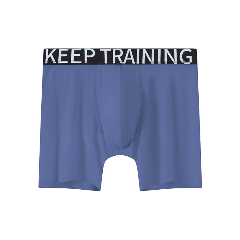 Men's Ice Silk Long Leg Boxer  - Long Leg Trunk Men บทวิจารณ์และราคา