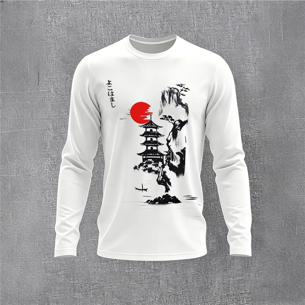 Chinese Style Ink Plum Blossom - Base Layer Top บทวิจารณ์และราคา