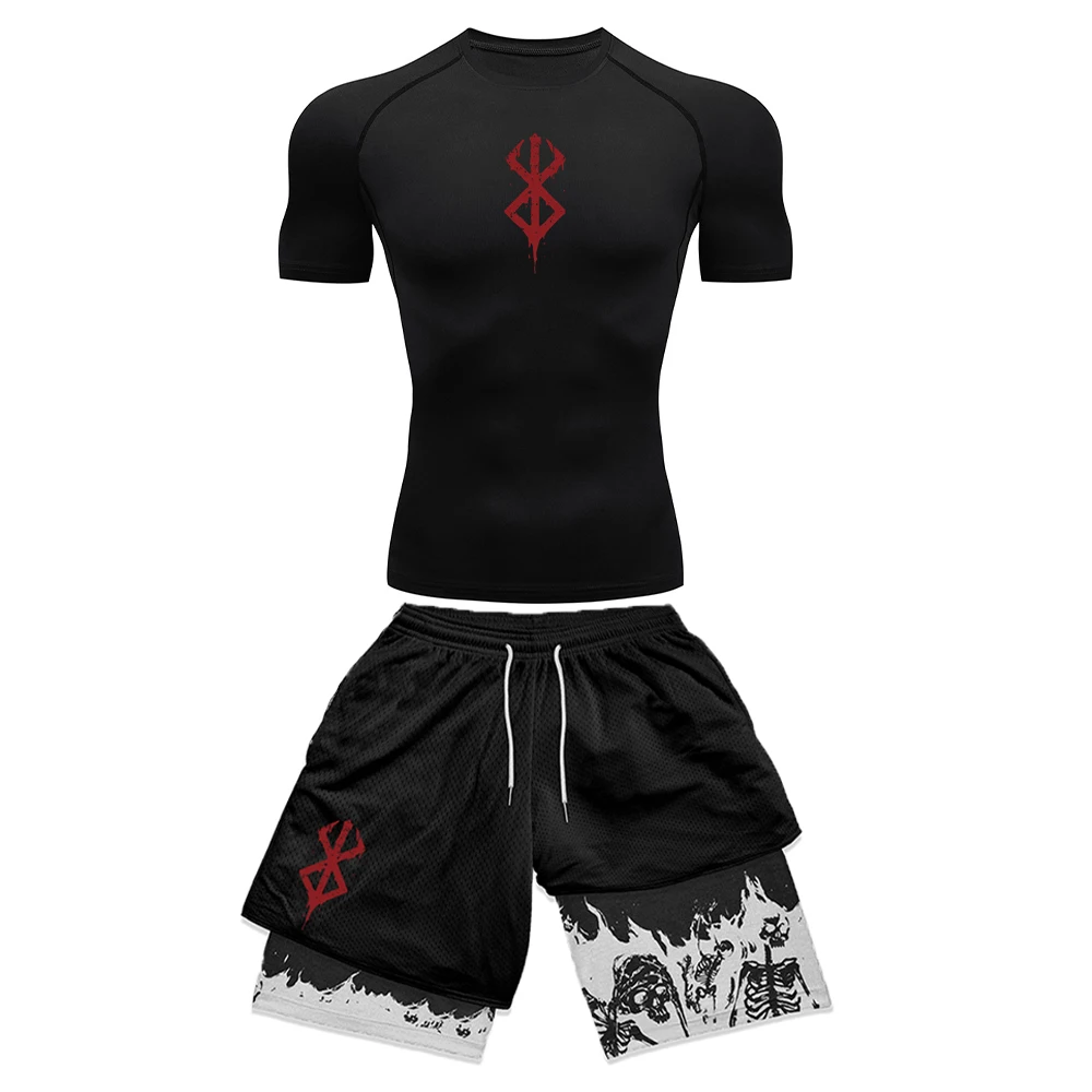 Anime 3D Printed Men's Compres - Compression Shorts Athletes บทวิจารณ์และราคา