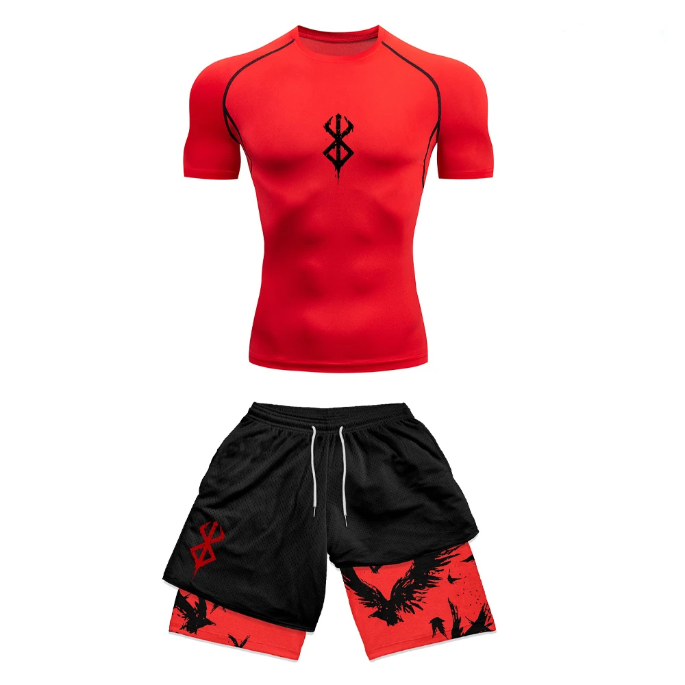 Anime 3D Printed Men's Compres - Compression Shorts Athletes บทวิจารณ์และราคา