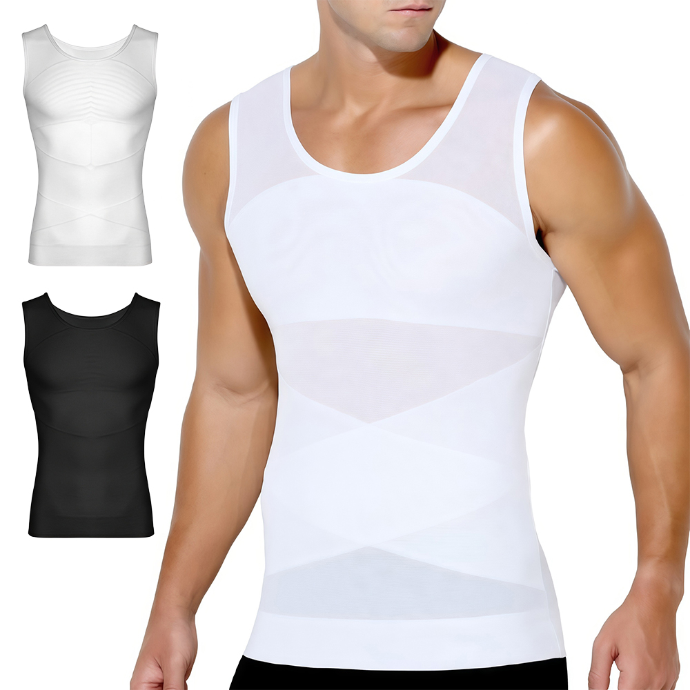 Sleeveless Body Shaper Vest fo - Sleeveless Undershirt บทวิจารณ์และราคา