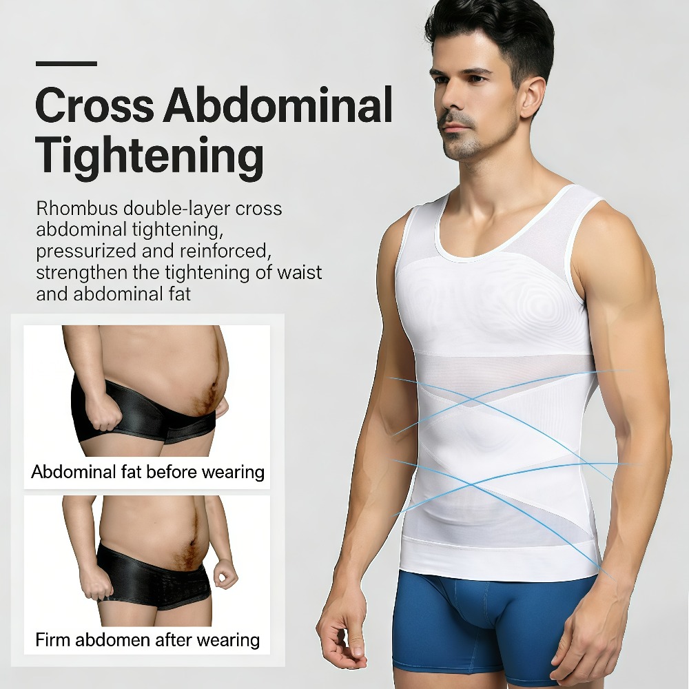 Sleeveless Body Shaper Vest fo - Sleeveless Undershirt บทวิจารณ์และราคา