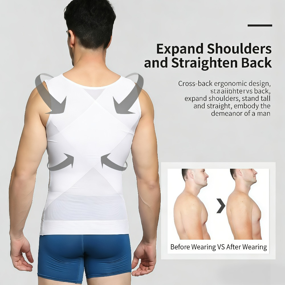 Sleeveless Body Shaper Vest fo - Sleeveless Undershirt บทวิจารณ์และราคา