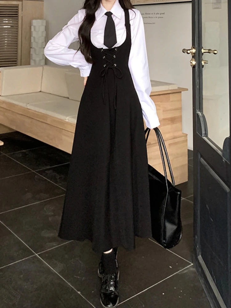 Chic Elegant Dress Sets Women  - Sleeveless Undershirt บทวิจารณ์และราคา
