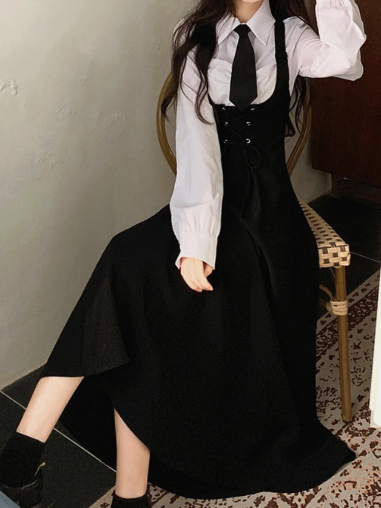 Chic Elegant Dress Sets Women  - Sleeveless Undershirt บทวิจารณ์และราคา