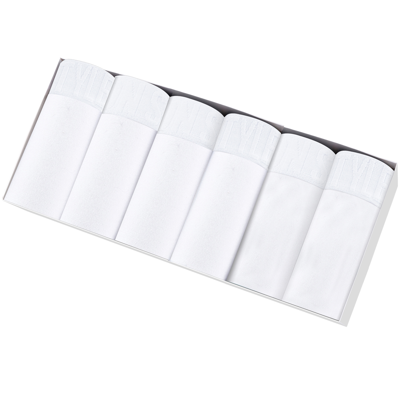 6Pcs White Boxers Man Sexy Und - Boxer Brief Pack Cotton บทวิจารณ์และราคา