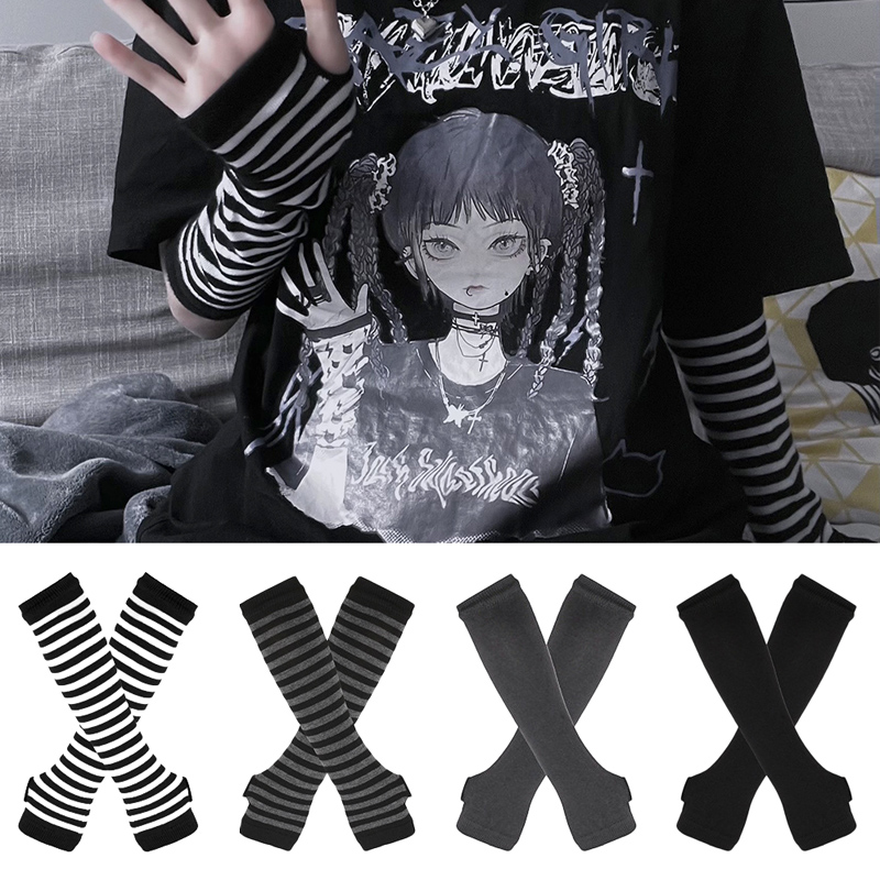 Women Long Sleeve Gothic Strip - Thermal Long John บทวิจารณ์และราคา