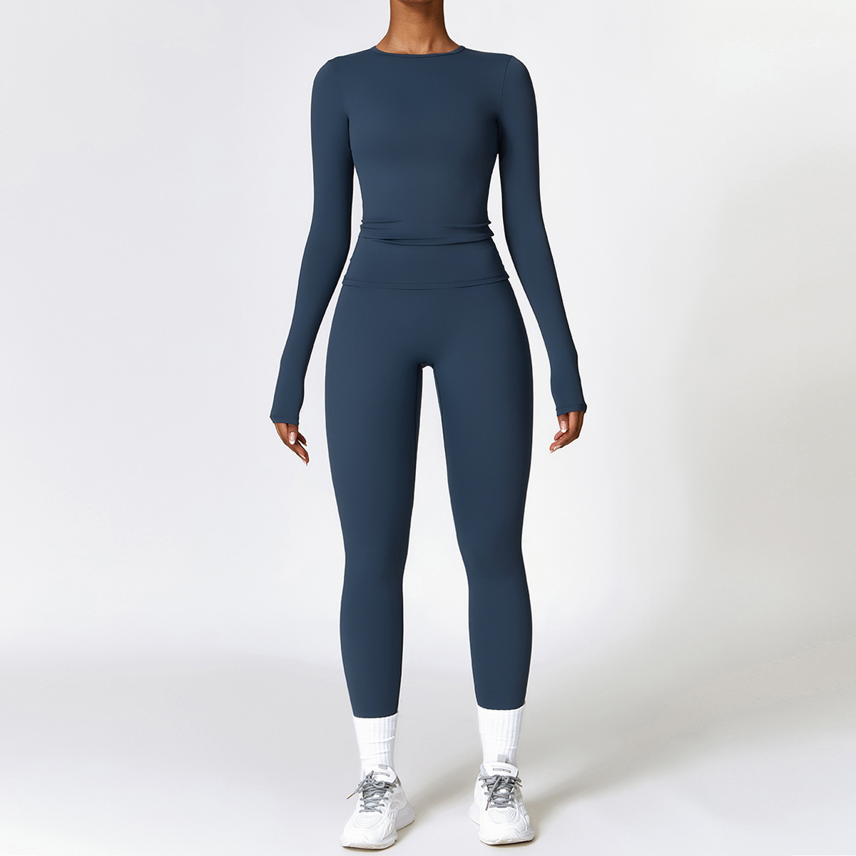 2/3PCS Yoga Set Women Workout  - Compression Long Pant บทวิจารณ์และราคา
