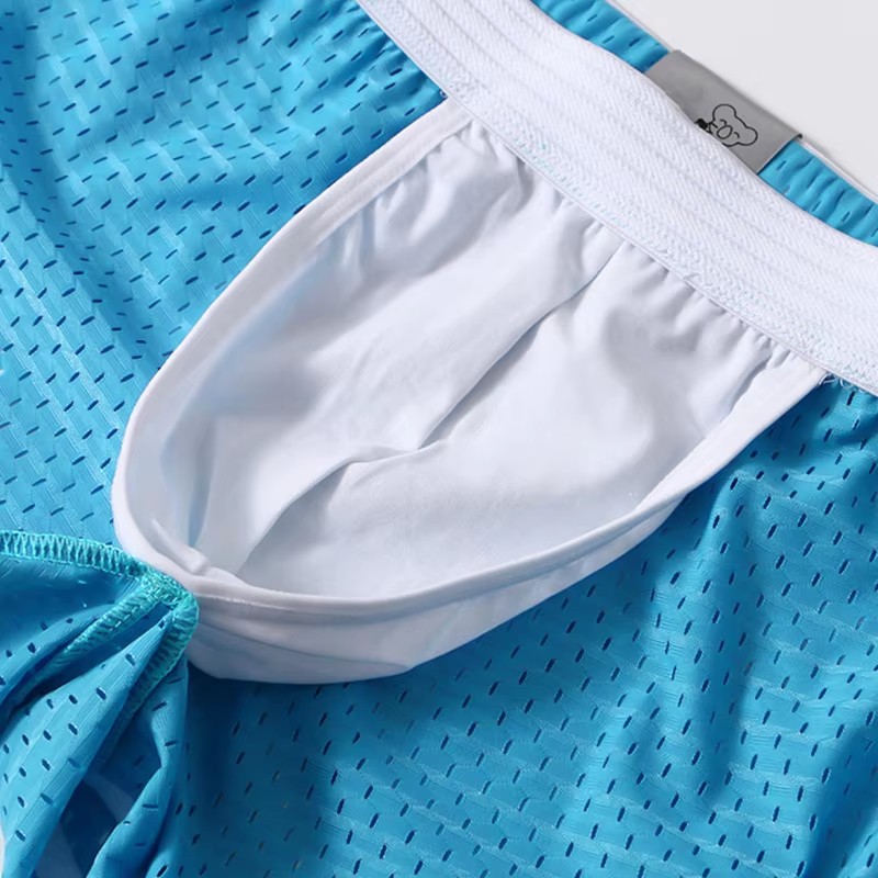 Men Mesh Lounge Shorts Vintage - Mesh Sport Boxer บทวิจารณ์และราคา