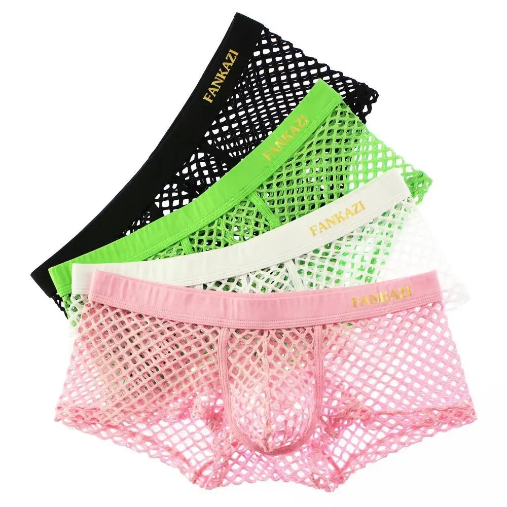 Big Fishnet Mesh Men's Boxer U - Mesh Sport Boxer บทวิจารณ์และราคา