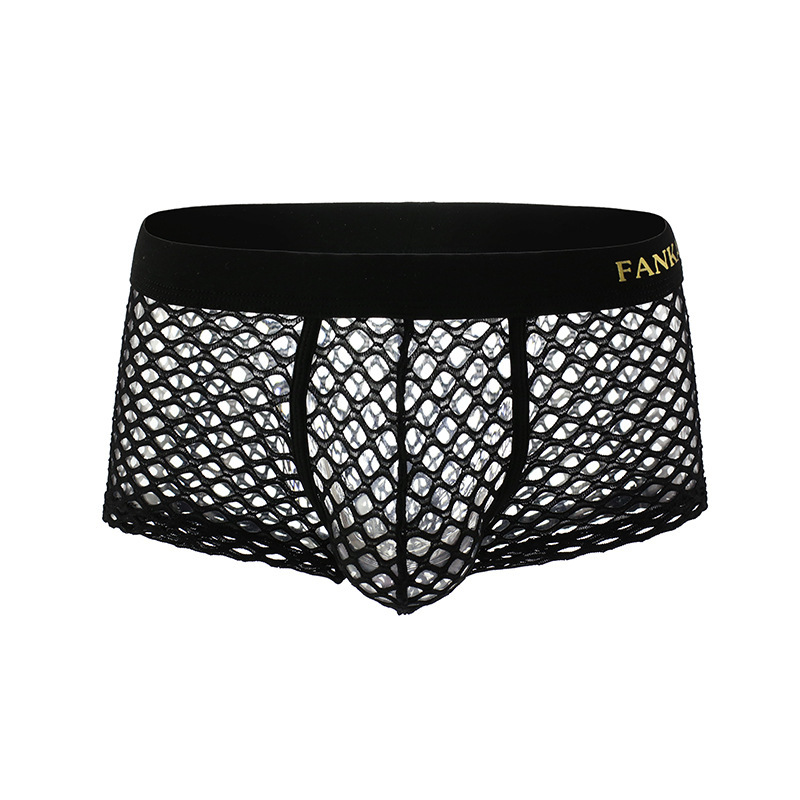 Big Fishnet Mesh Men's Boxer U - Mesh Sport Boxer บทวิจารณ์และราคา