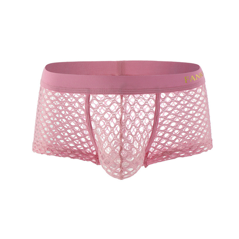 Big Fishnet Mesh Men's Boxer U - Mesh Sport Boxer บทวิจารณ์และราคา