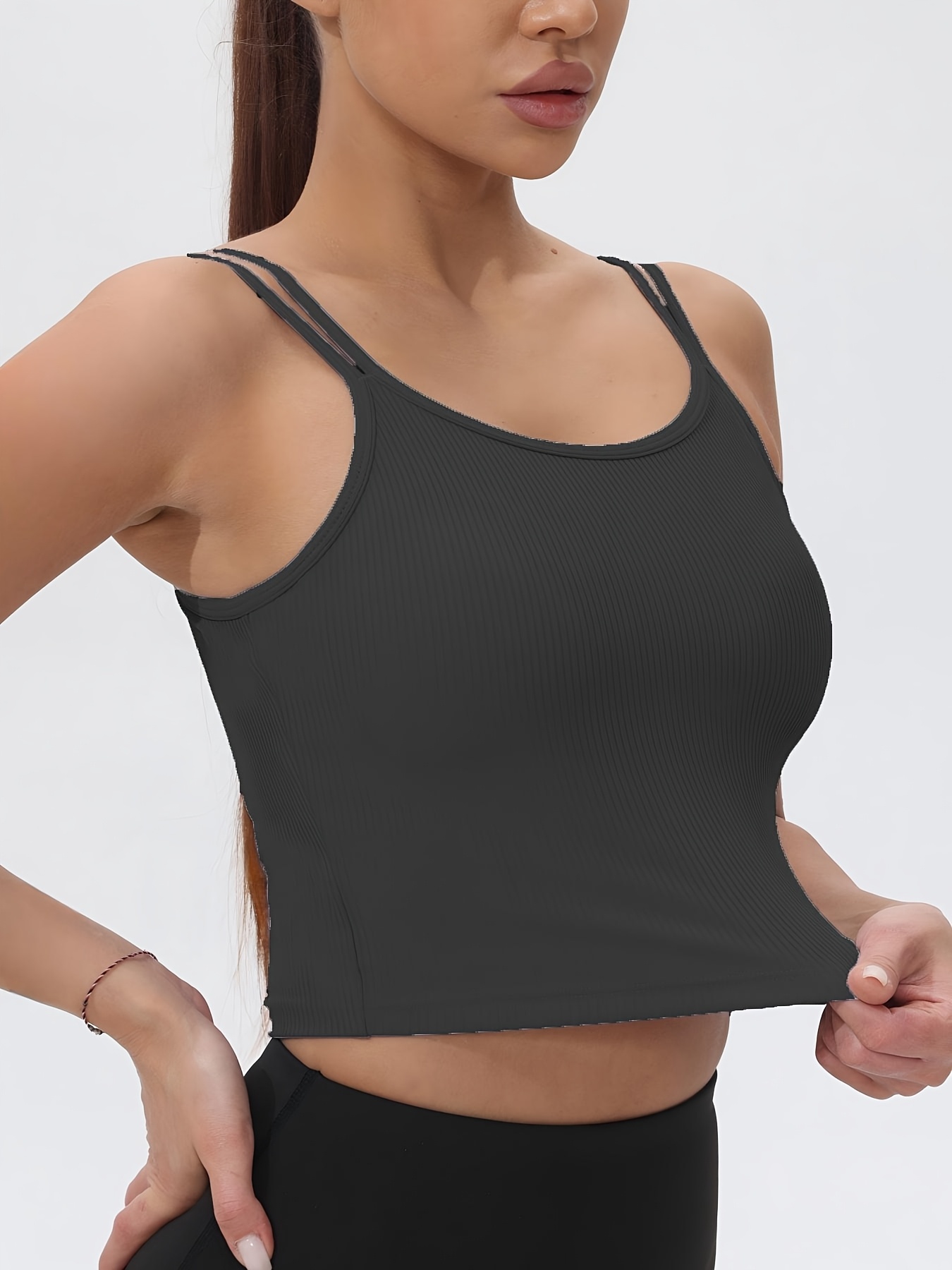 Fitfemme Women's Ribbed Sleeve - Tank Top Ribbed บทวิจารณ์และราคา