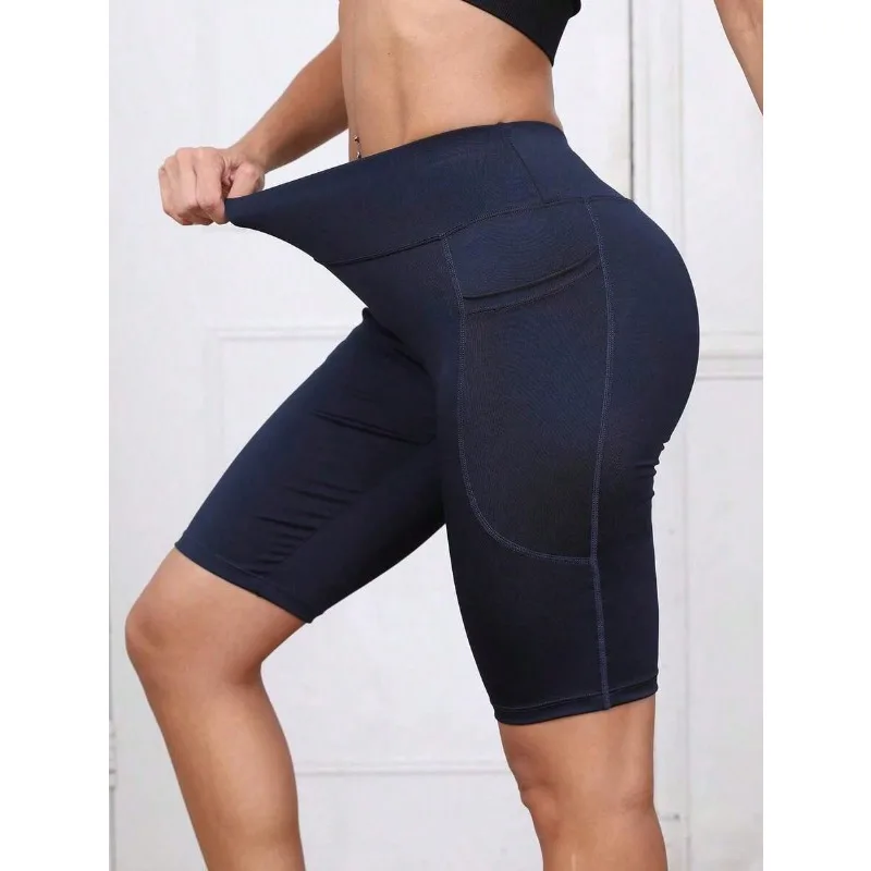 High Waist Yoga Shorts 3Pcs Se - Compression Shorts Athletes บทวิจารณ์และราคา